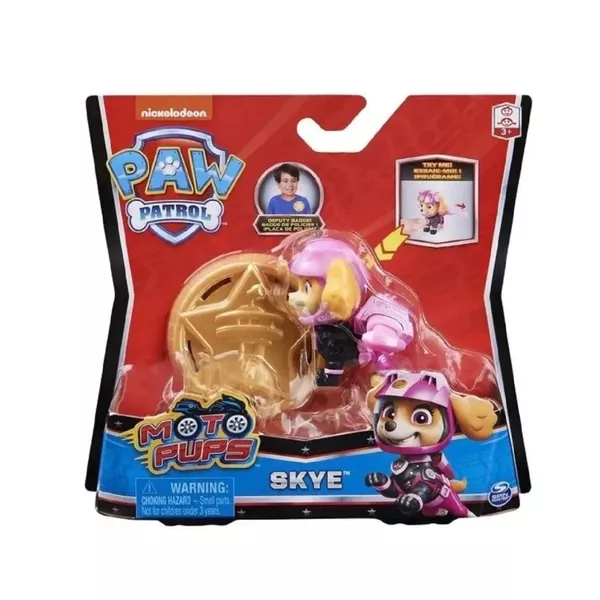Patrulha Canina Moto Pups Boneco com Acessórios Sunny