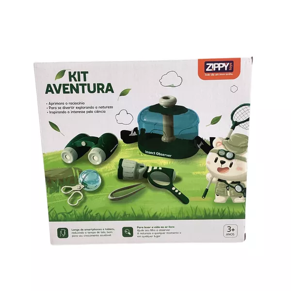 Kit Aventura Infantil Explorando a Natureza 6 Peças Zippy Toys