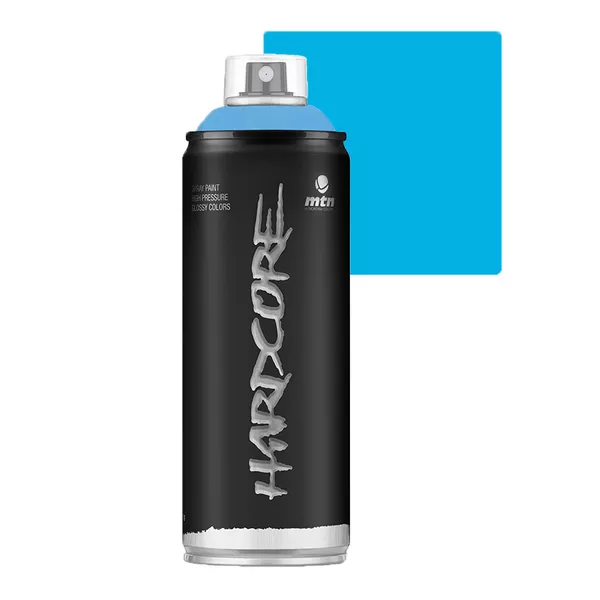 SPRAY HARDCORE AZUL CLARO BRILHANTE RV8 MONTANA 400ML | Baratão
