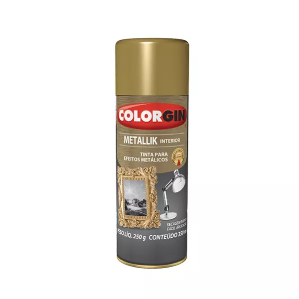 Tinta Spray Metallik Interior Colorgin | 2B Autotintas