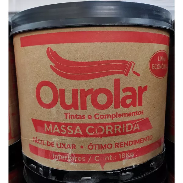 Massa Corrida Pva Barrica 18kg Ourolar