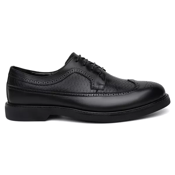 SAPATO MASCULINO DERBY BROGUE INGLATERRA PRETO