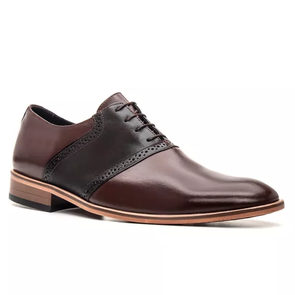 Sapato Social Derby Premium Linha Toscana Mouro | Bigioni
