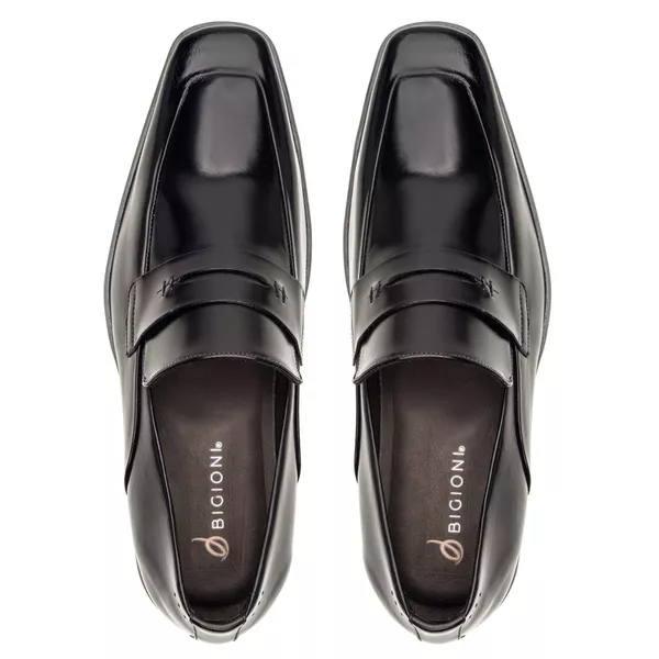 Sapato Social Loafer Masculino Em Couro Legítimo Linha Gênesis