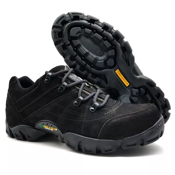 Tenis Adventure Mantiqueira 5310/08 Couro Nobuck Preto | BMBRASIL