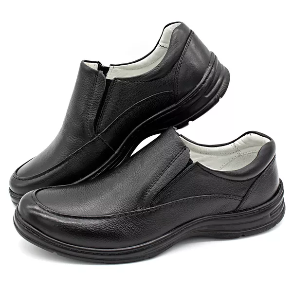 glitsmotel 1stプレス CONFORT PLUS BMBRASIL 2711/01 PRETO | BMBRASIL CALÇADOS