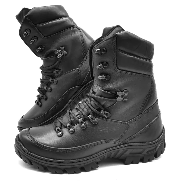 Coturno Tático Combate Bmbrasil Bota Militar Semi-impermeável 5183/02 Preto