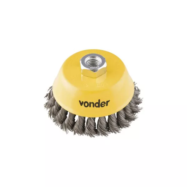 Escova de Aço Circular Torcida Copo 3" - Vonder