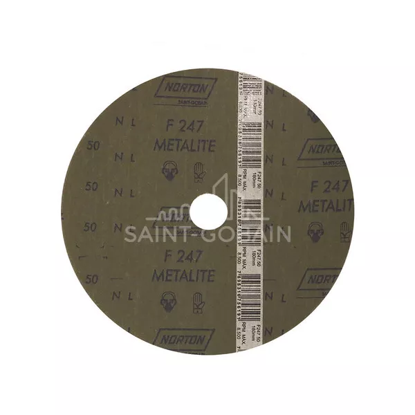 DISCO DE LIXADEIRA G36 115X22,3F METAL - NORTON | Bond Tintas