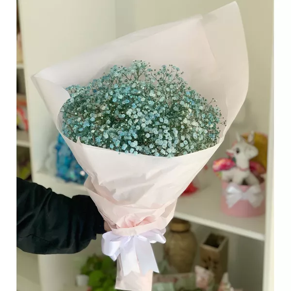 Gypsophila Azul | Floricultura FLORA BARIGUI