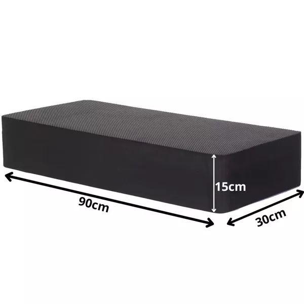 STEP EVA 90 X 30 X 14 PRETO | Iniciativa Fitness