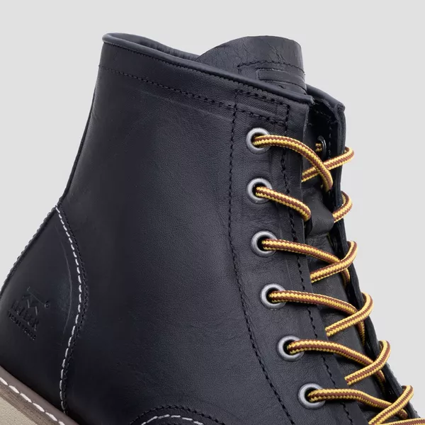 Bota Beckman Moc Toe Preto