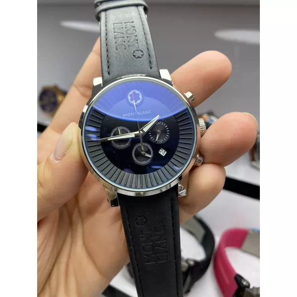 Relogio Montblanc Couro Cod.Mbcon-0013 | Junior Relógios de Luxo