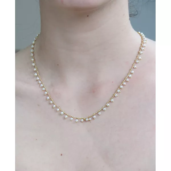 Colar de Pérolas 45cm