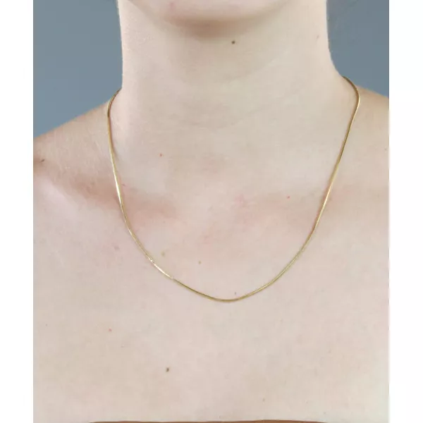 Corrente Diamantada 45cm - BRIDA FOLHEADOS