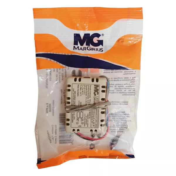Fonte Driver Plafon Painel Led 8W-25W 300mA Sem Conector