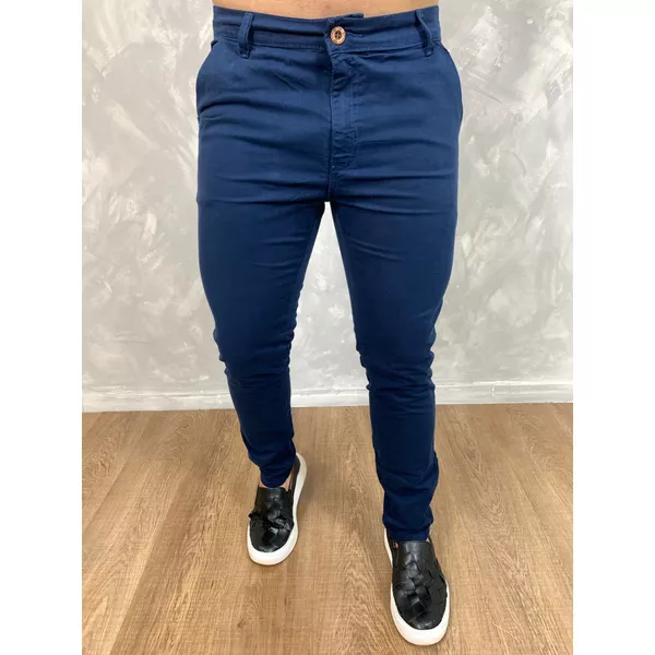 Calça Sarja PRL Azul Marinho