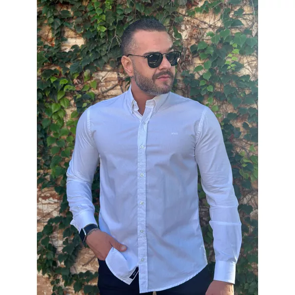 Camisa Manga Longa HB Branco