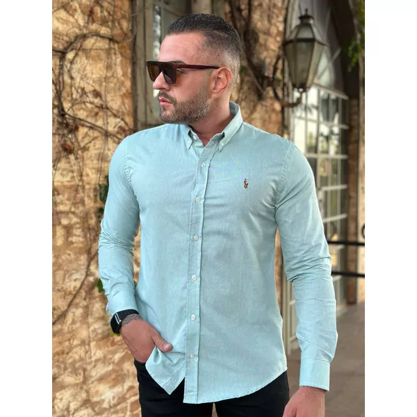 Camisa Manga Longa PRL Verde