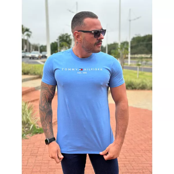 Camiseta TH Azul⭐