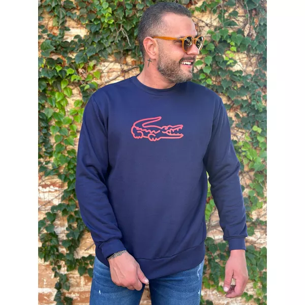 Blusa Moletom LCT Azul