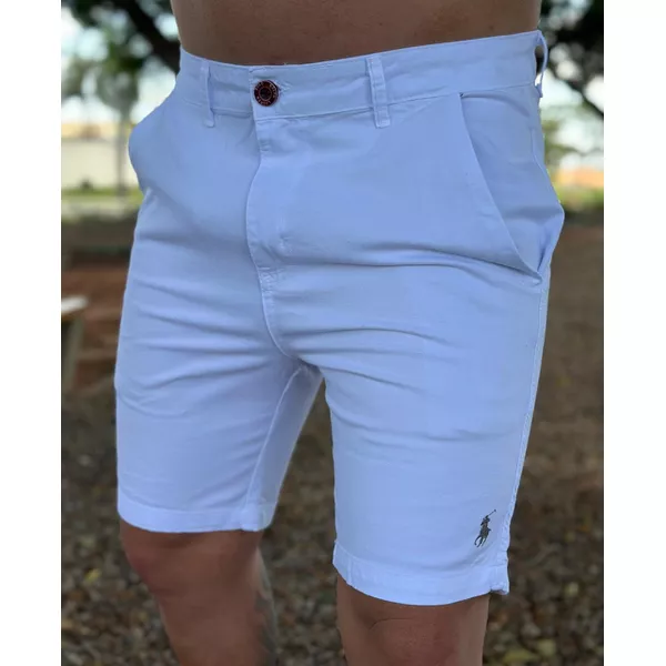 Bermuda Sarja PRL Branco