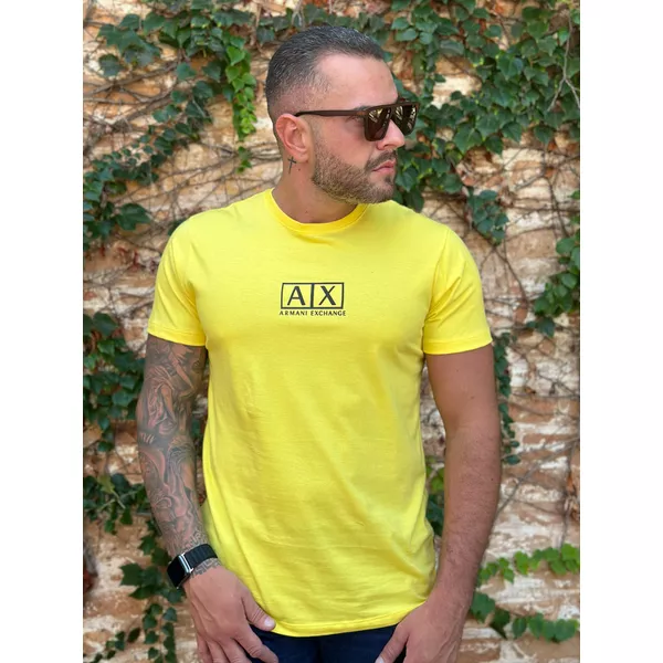 Camiseta Armani Amarelo