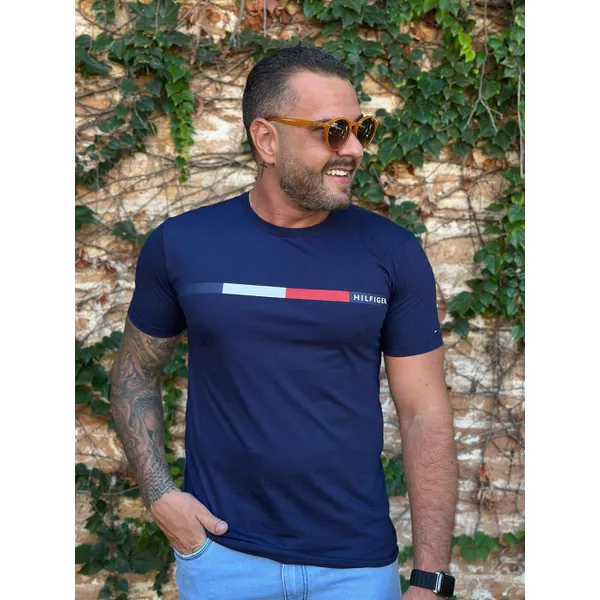 Camiseta TH Azul