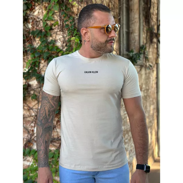 Camiseta CK Caqui 