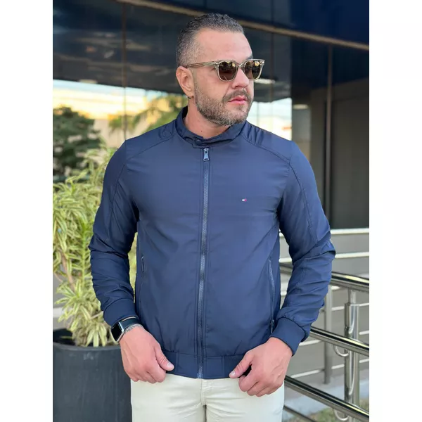 Jaqueta Zíper TH Azul 