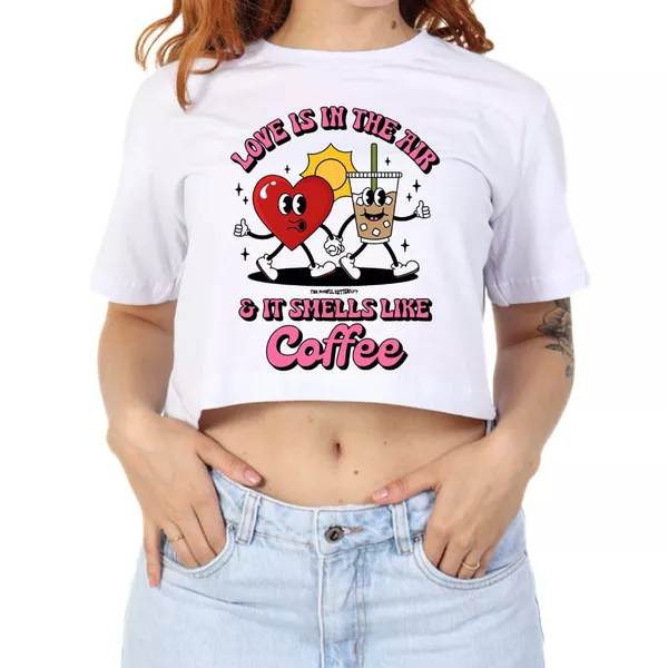 Cropped Love Coffee