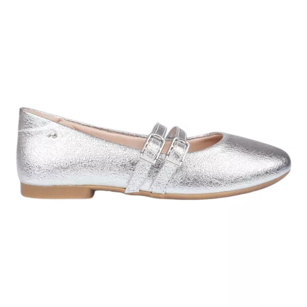 SAPATILHA PAMPILI INFANTIL BALLET TIRINHAS 734029000 Prata
