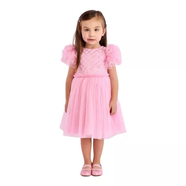VESTIDO INFANTIL ROSA PETIT CHERIE 3126294 Rosa