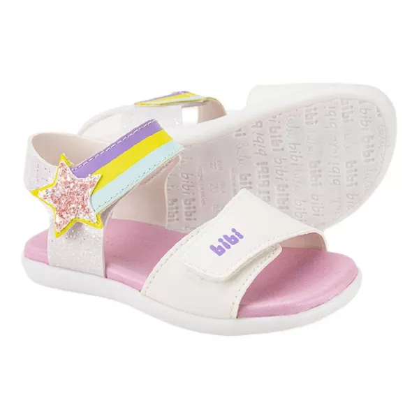 SANDÁLIA BRANCA INFANTIL BIBI BABY SOFT II 1188152