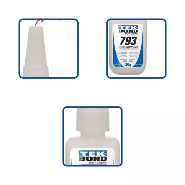 Tekbond 793 Cola Instantânea Super Bond Alta Qualidade 20g | Casa