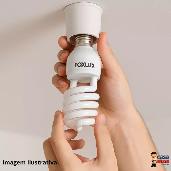 Lâmpada Fluorescente Compacta 30W - 220V (Luz Branca) | Casa Anzai