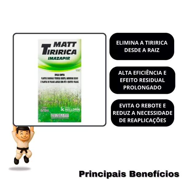KELLDRIN MATT TIRIRICA 8 X 10ML | Casa Anzai