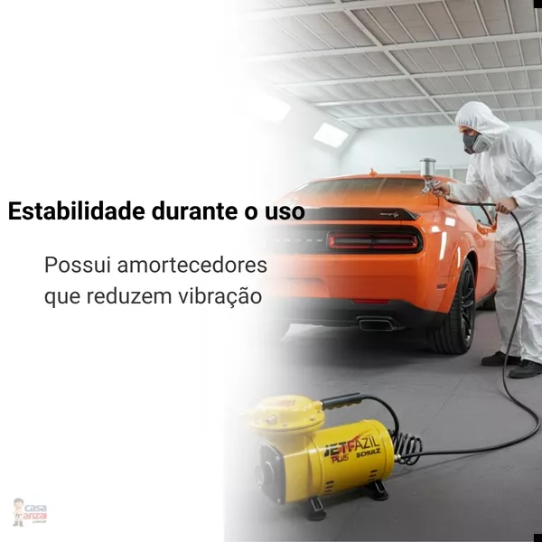 Compressor De Ar Direto Jetfacil 250W Bivolt - Schulz | Casa Anzai