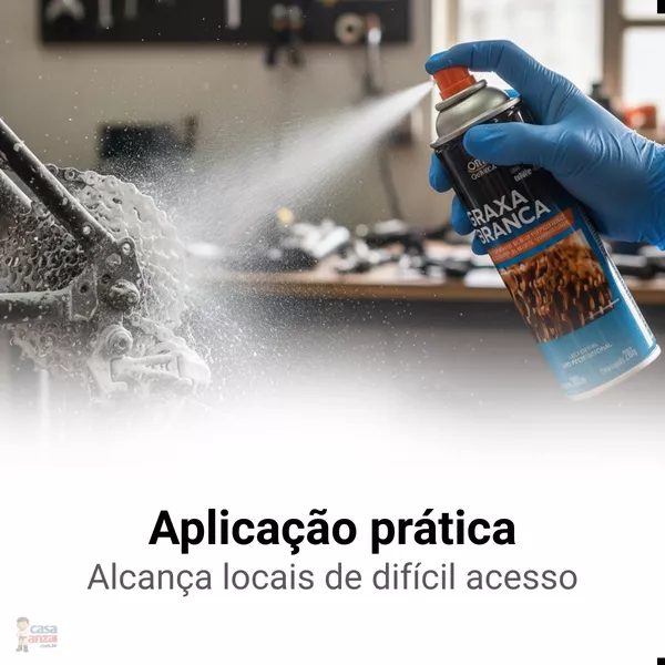 Graxa Branca Spray Orbigrax 300ml - Orbi | Casa Anzai
