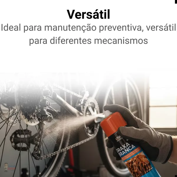 Graxa Branca Spray Orbigrax 300ml - Orbi | Casa Anzai