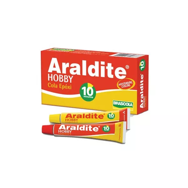 Cola Araldite 10min. 16gr Brascola 