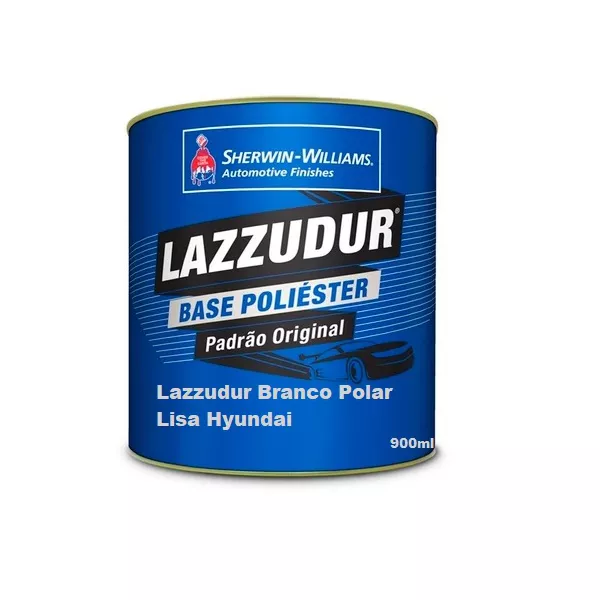Branco Polar Lisa Hyundai 900 ml Lazzudur 