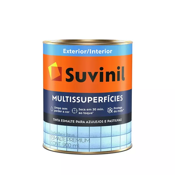 Tinta Epóxi Multissuperfícies Branco Suvinil 900ml