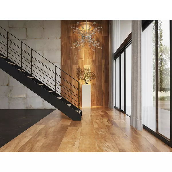 Porcelanato Ceusa 8346 Canela 20,2x86,5 cm | Casa Fácil Materiais