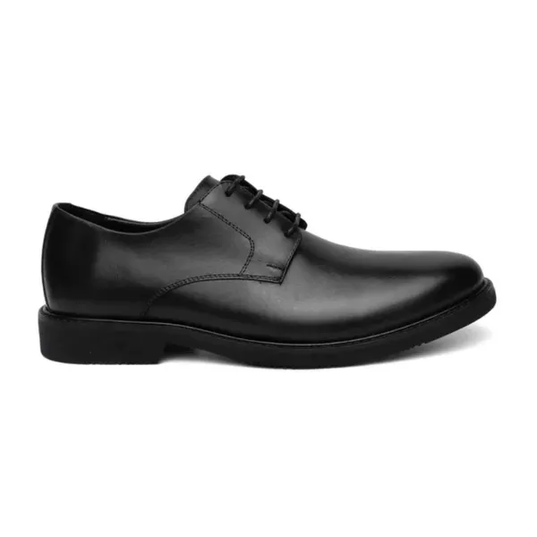 Sapato Social Derby em Couro Preto
