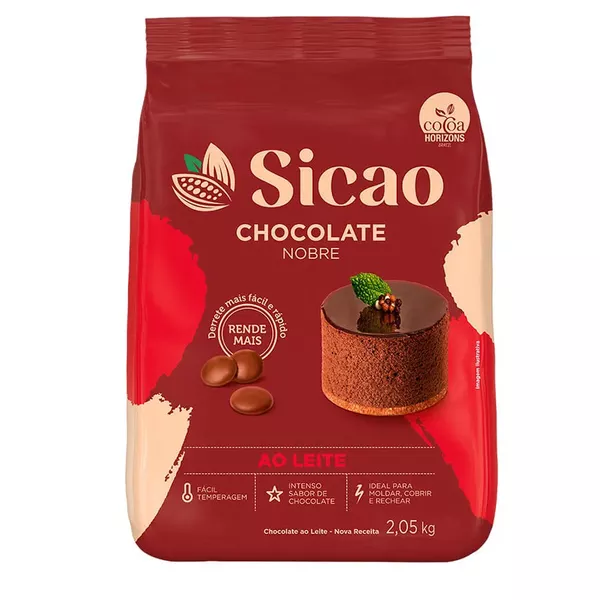 Chocolate ao Leite Sicao Nobre Moedas 2,05kg - Sicao | CHOKDOCE