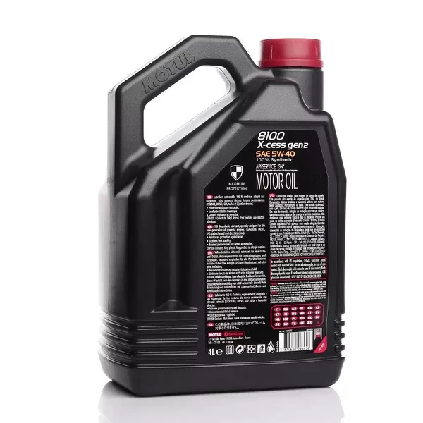 Óleo Motul 8100 X-cess Gen2 5W40 4L | Haustech Motorsports