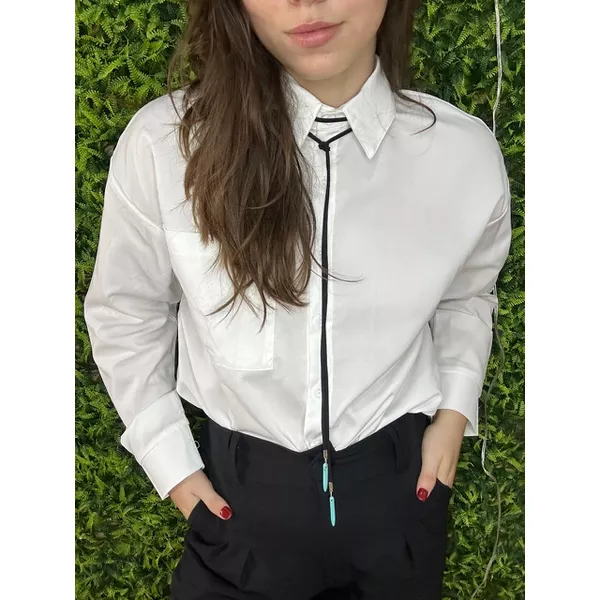 Gravatinha Feminina Country Detalhe Esmaltado com Regulagem 