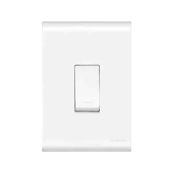 Interruptor Simples De Luz 1 Tecla Tramontina Linha Liz