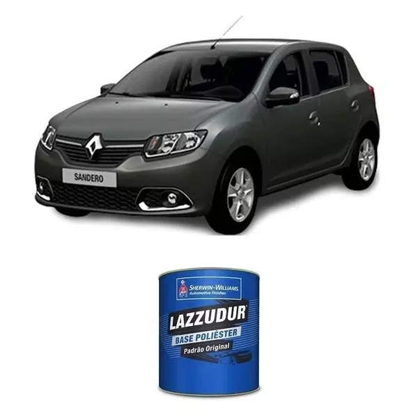 TINTA AUTOMOTIVA CINZA ACIER MET - 266 RENAULT 900ML